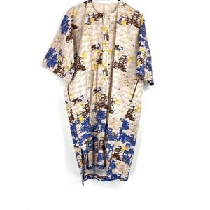 Woodin African tunic dress